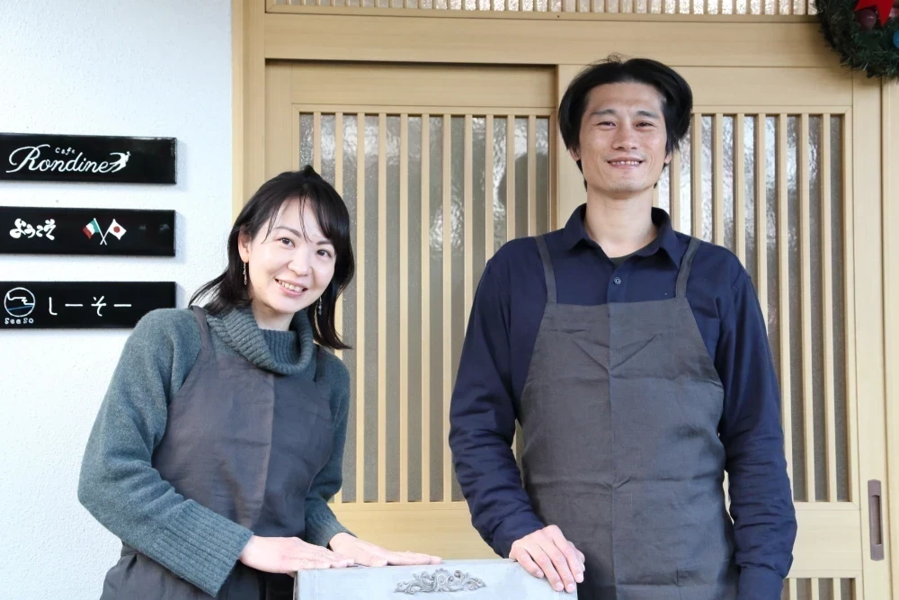 Rondine(ロンディネ)の奥谷ご夫婦
