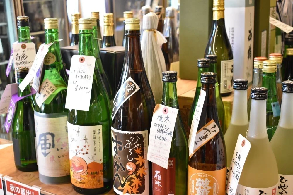 日本酒や焼酎