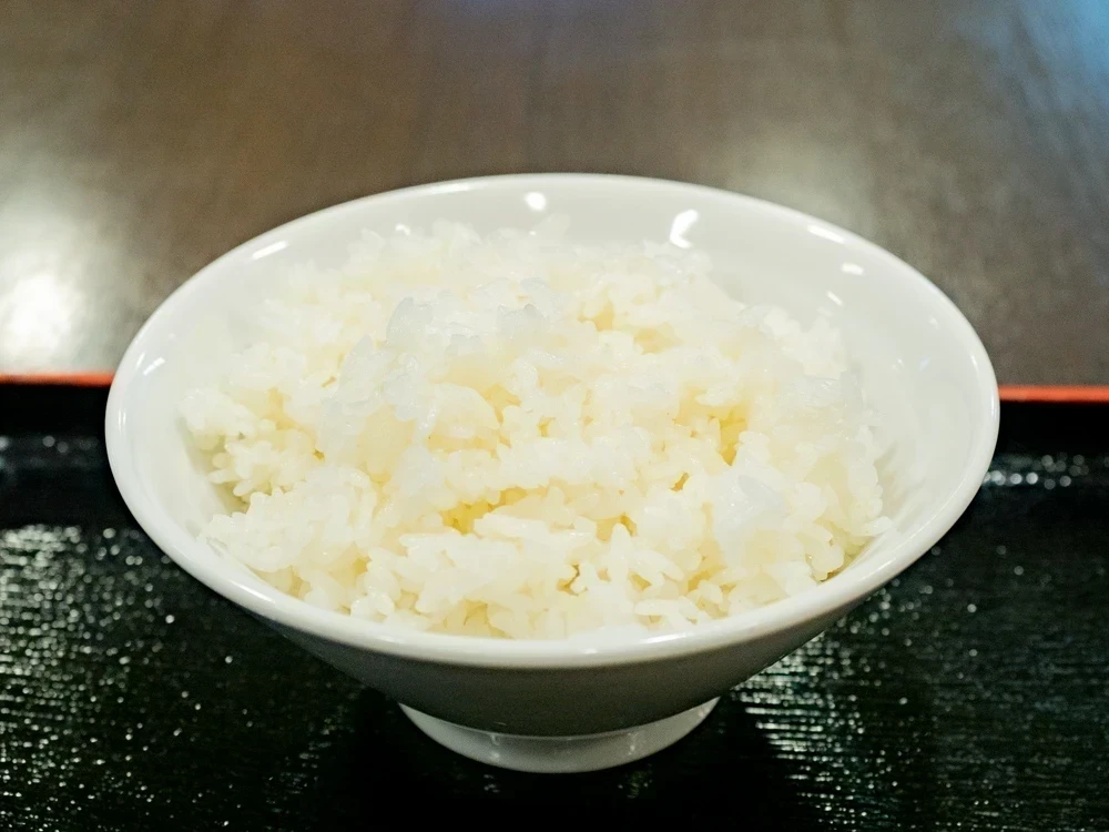 定食のごはん(並盛)