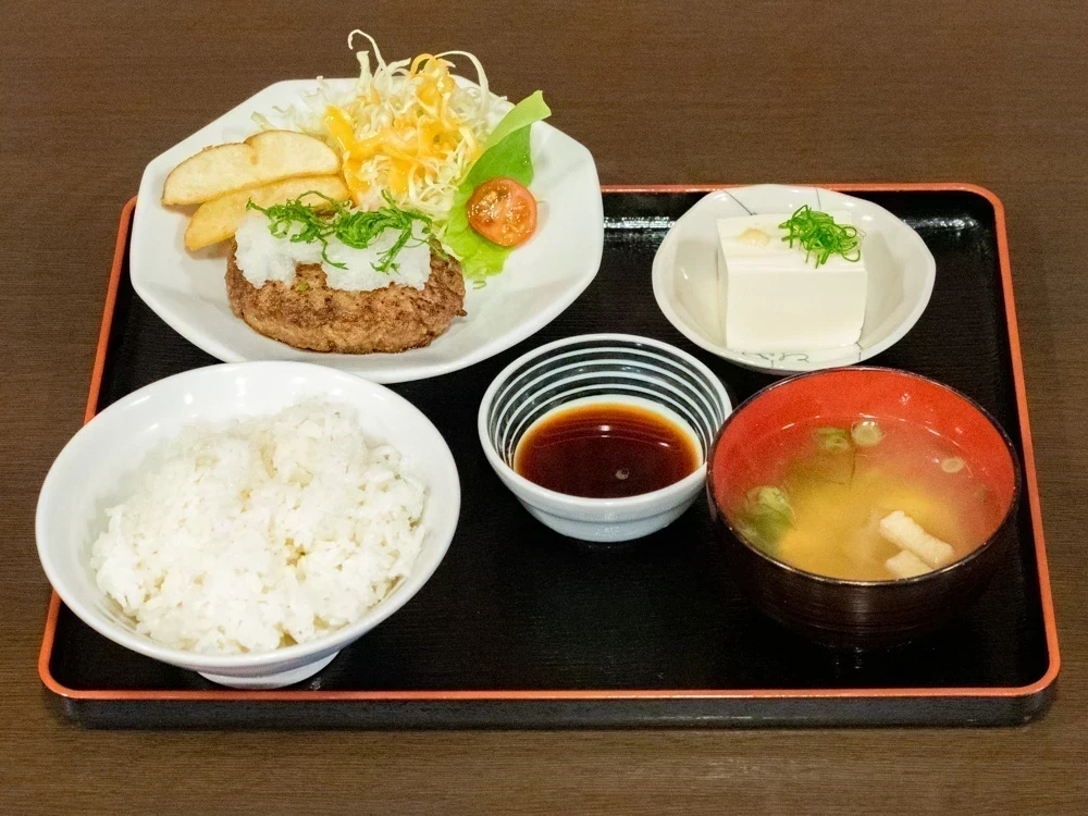 さんさん亭:和風ハンバーグ定食