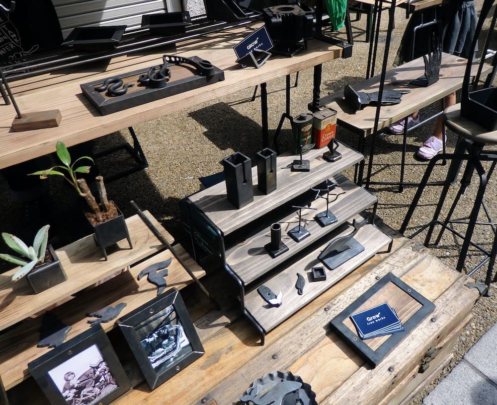 福山まるしぇのマルシェのironworks