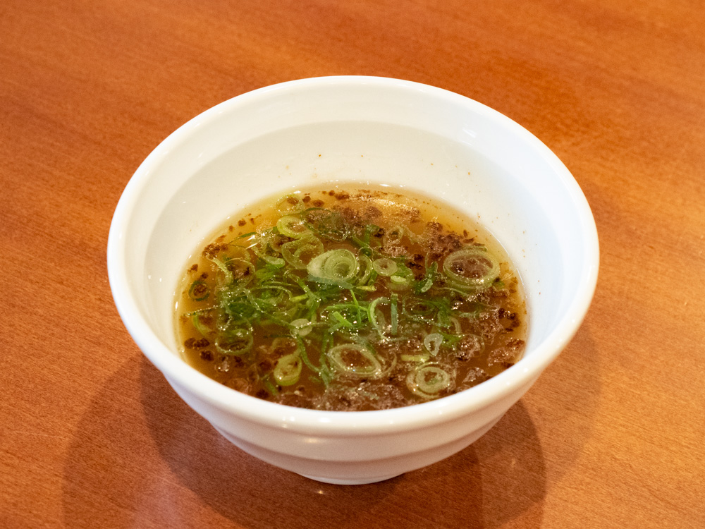 しおゑもん：塩つけ麺