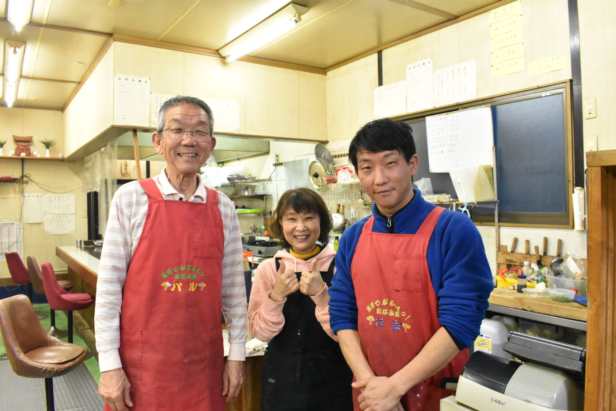 力夫さん、加代子さん、純生さん