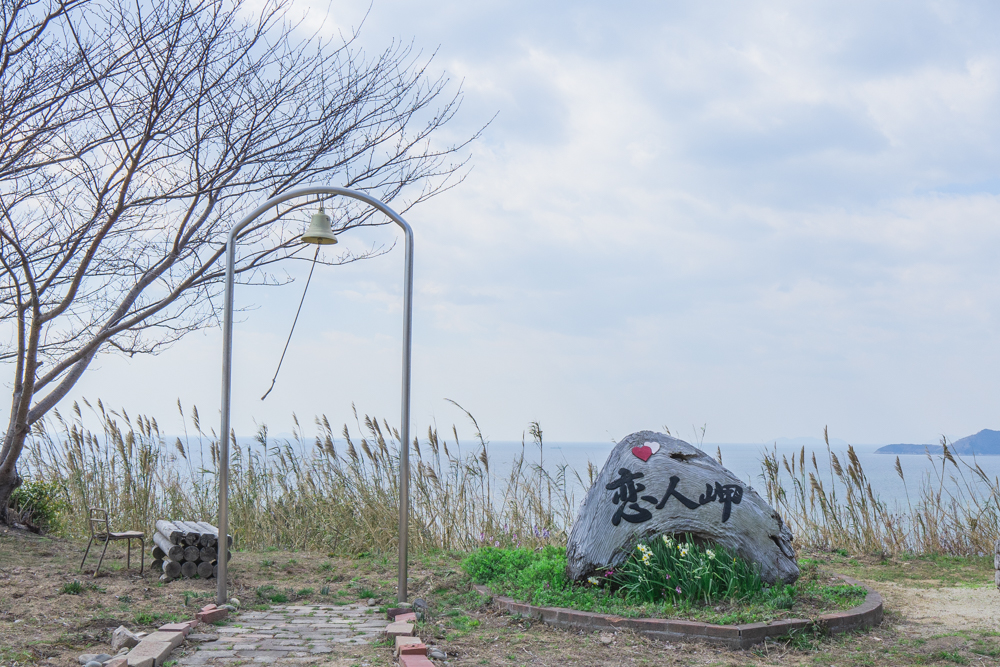恋人岬の風景