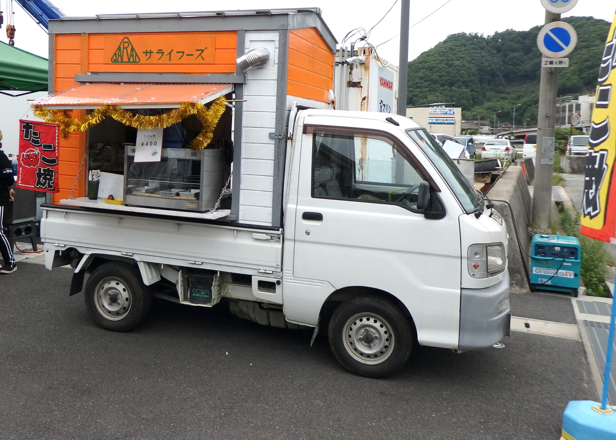 島のサライのたこ焼き