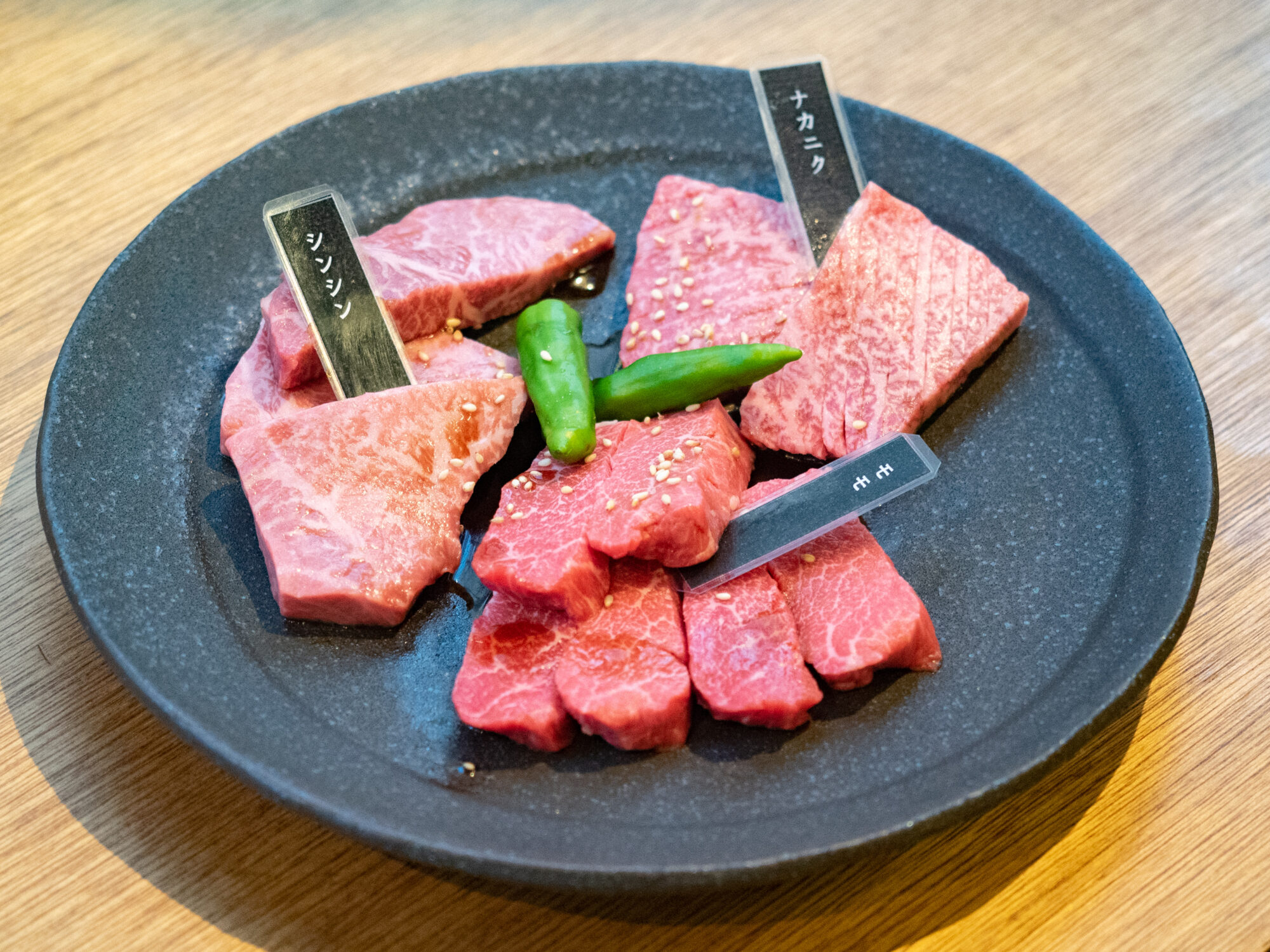 池口精肉店 福山駅前店:和牛盛り合わせ 赤盛り