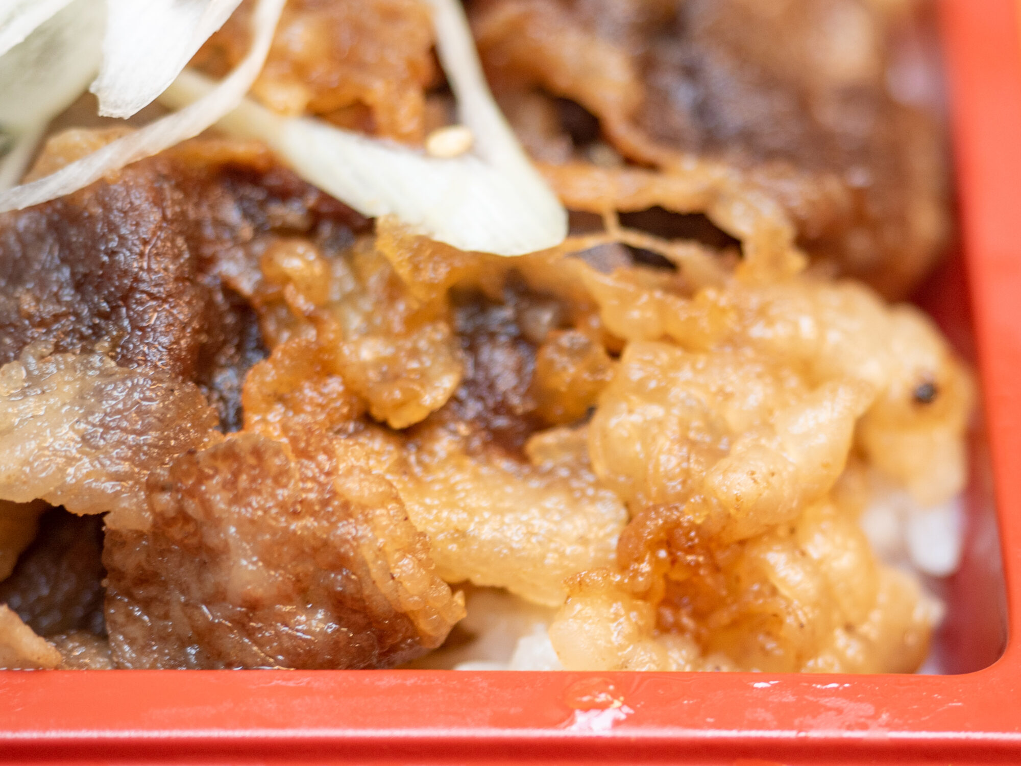 池口精肉店 福山駅前店：和牛コウネ弁当