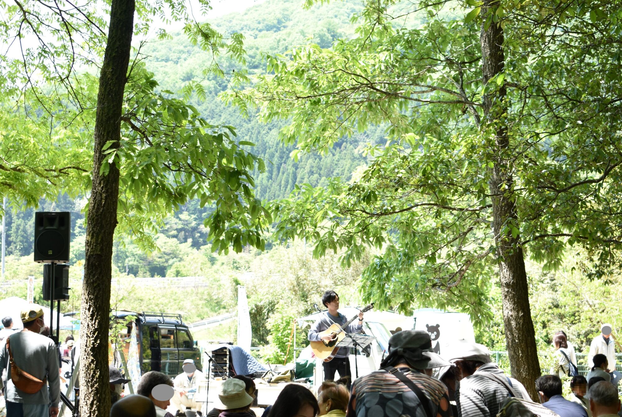 ステージでの演奏