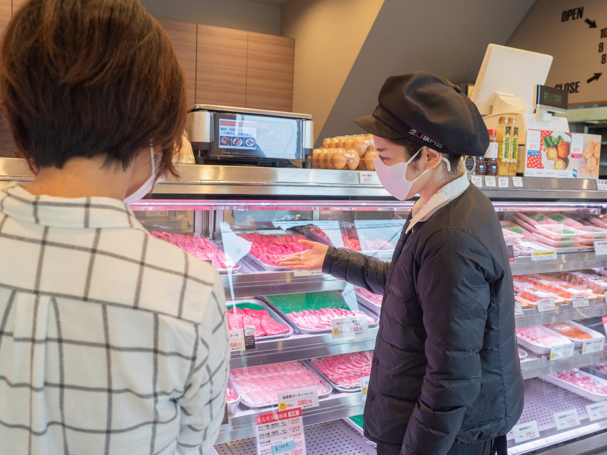 池口精肉店 本店:藤原主任