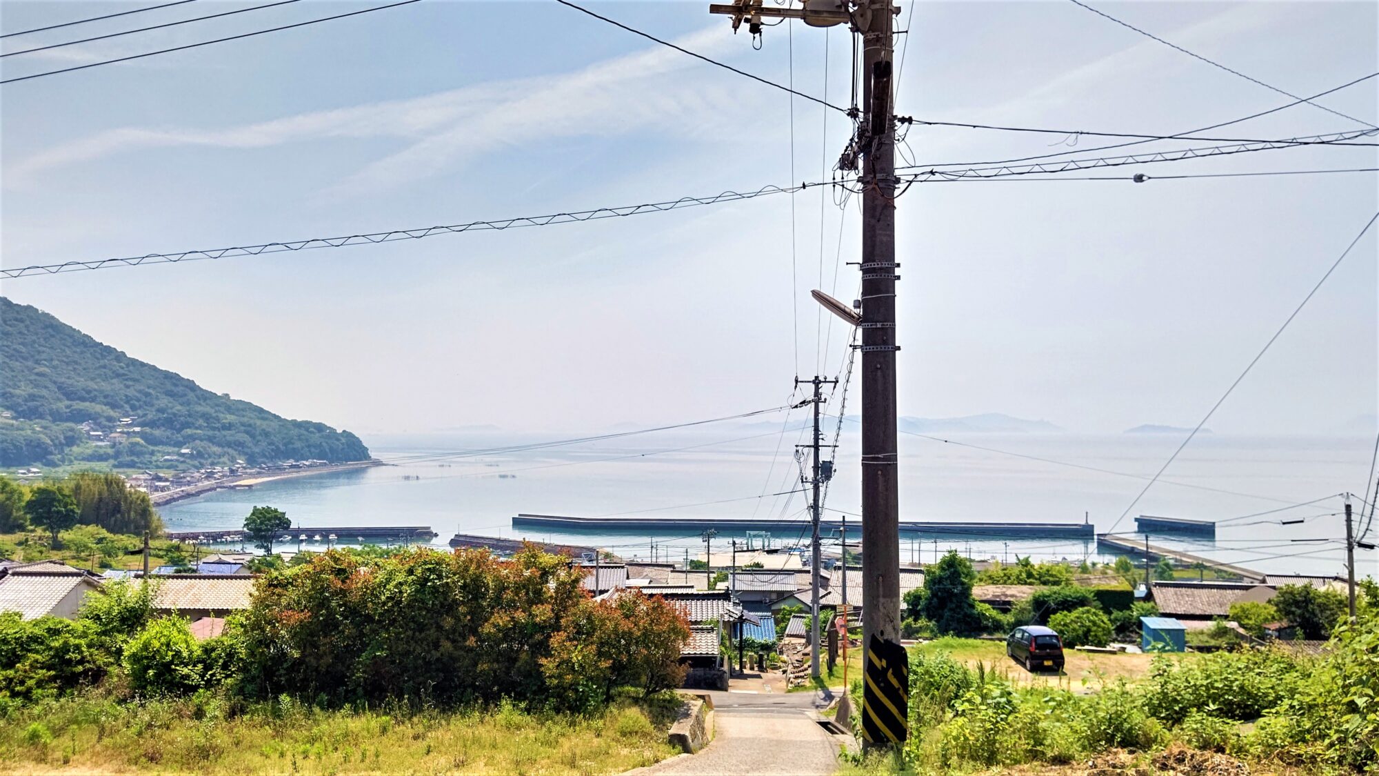 眼下に広がる絶景。