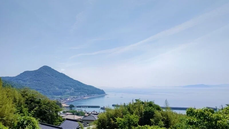 大島中地区遠景