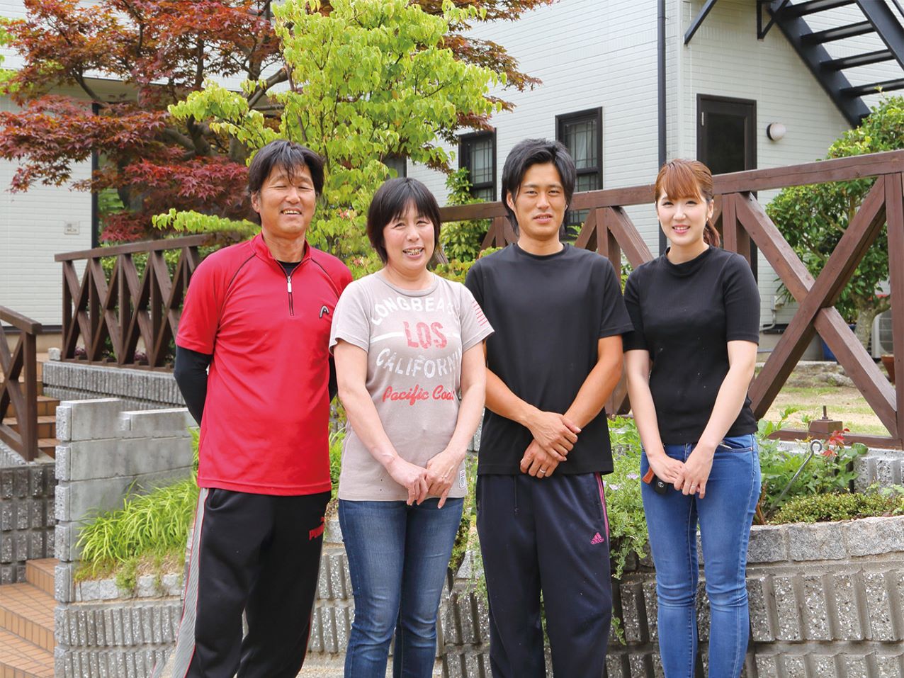 竹田さんご一家。※竹田航平さん提供写真