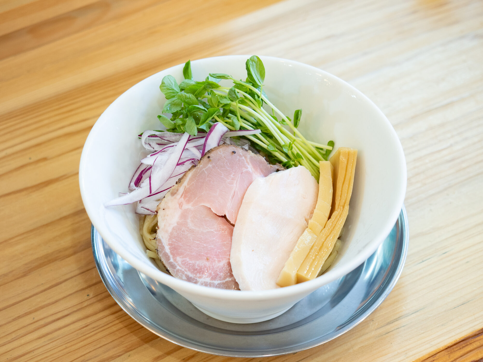 草戸ベース：うおチキつけ麺
