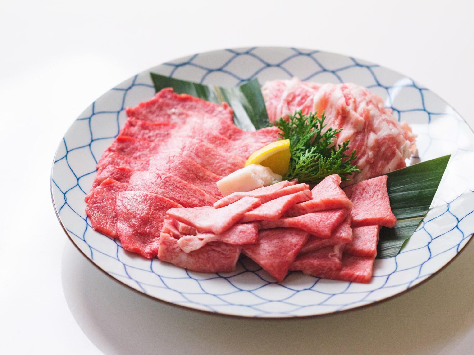 池口精肉店の焼肉セット 例 (提供:櫂)