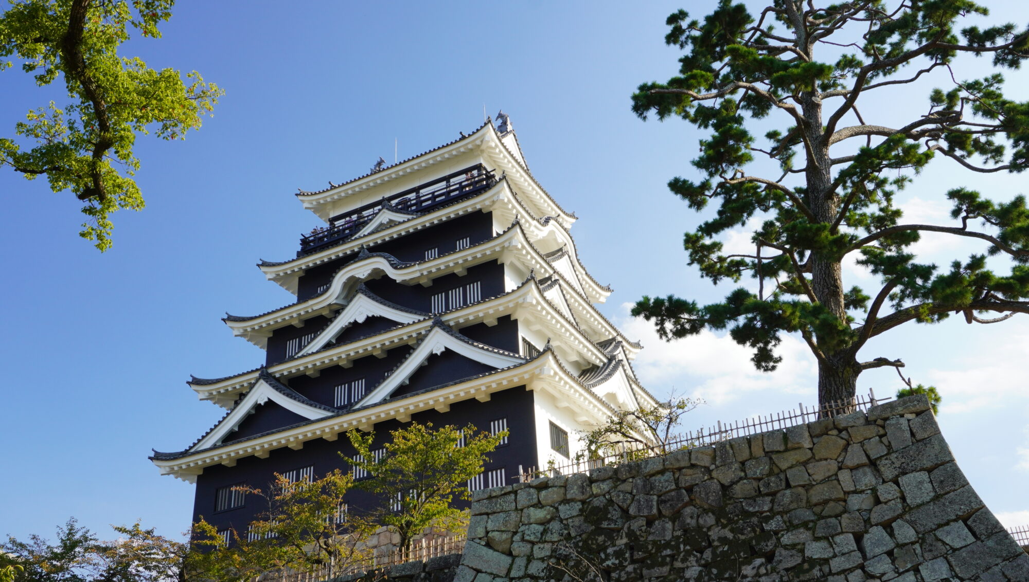 福山城の黒側