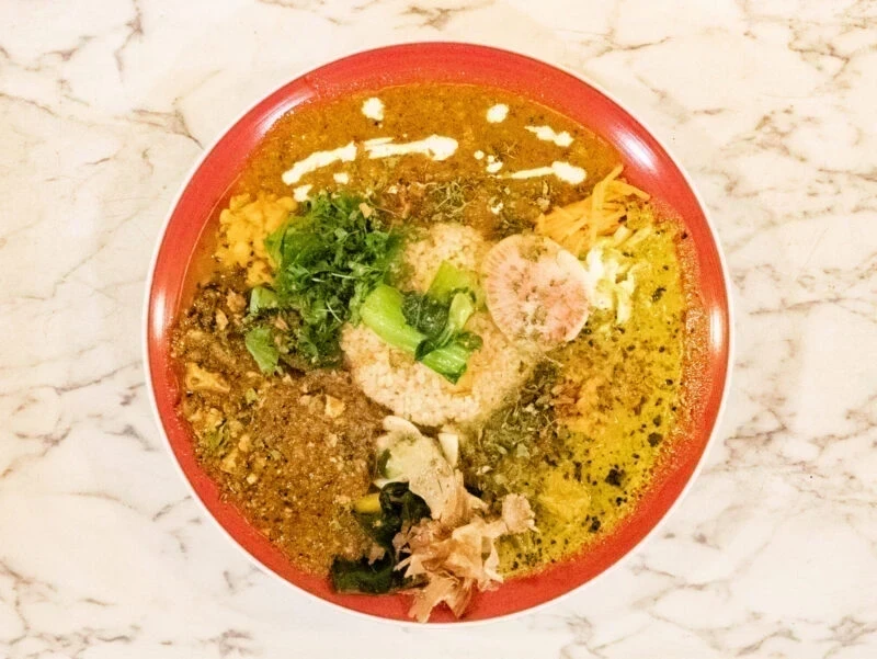 旧水曜カレー 〜 「スパイス感」を楽しめる本格スパイスカレーを福山駅前で！野菜がタップリなのも魅力