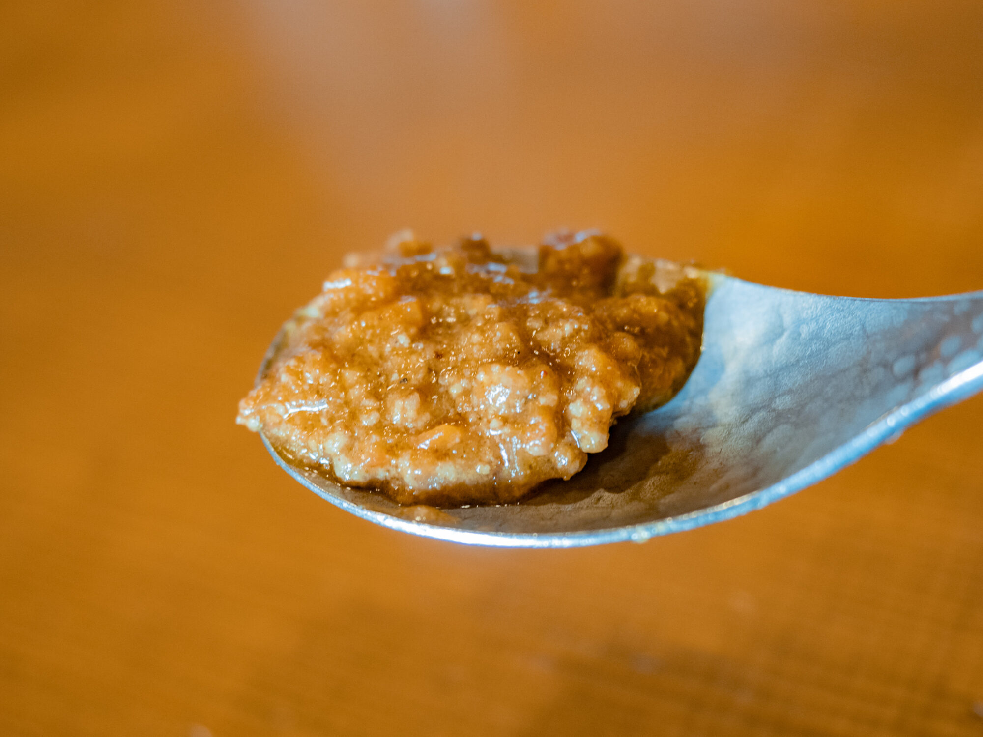挽肉タップリでペースト感のあるカレー