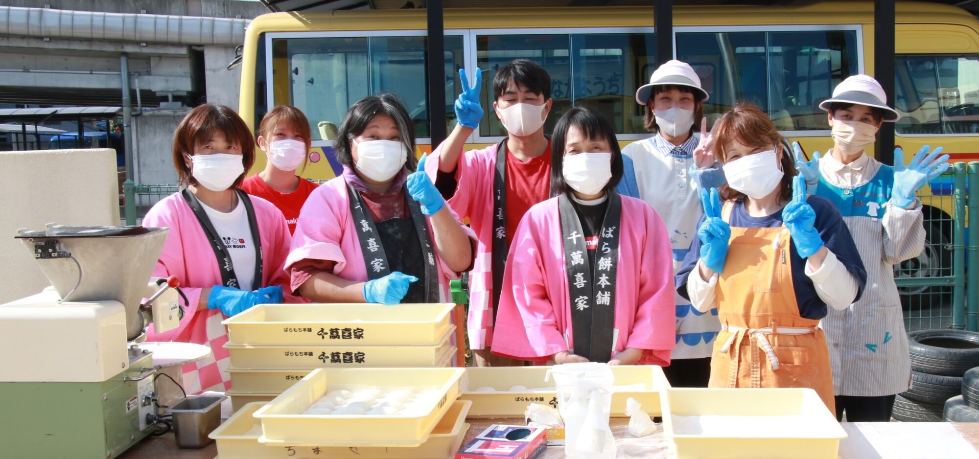 イベント出店時のようす(提供：千萬喜家)