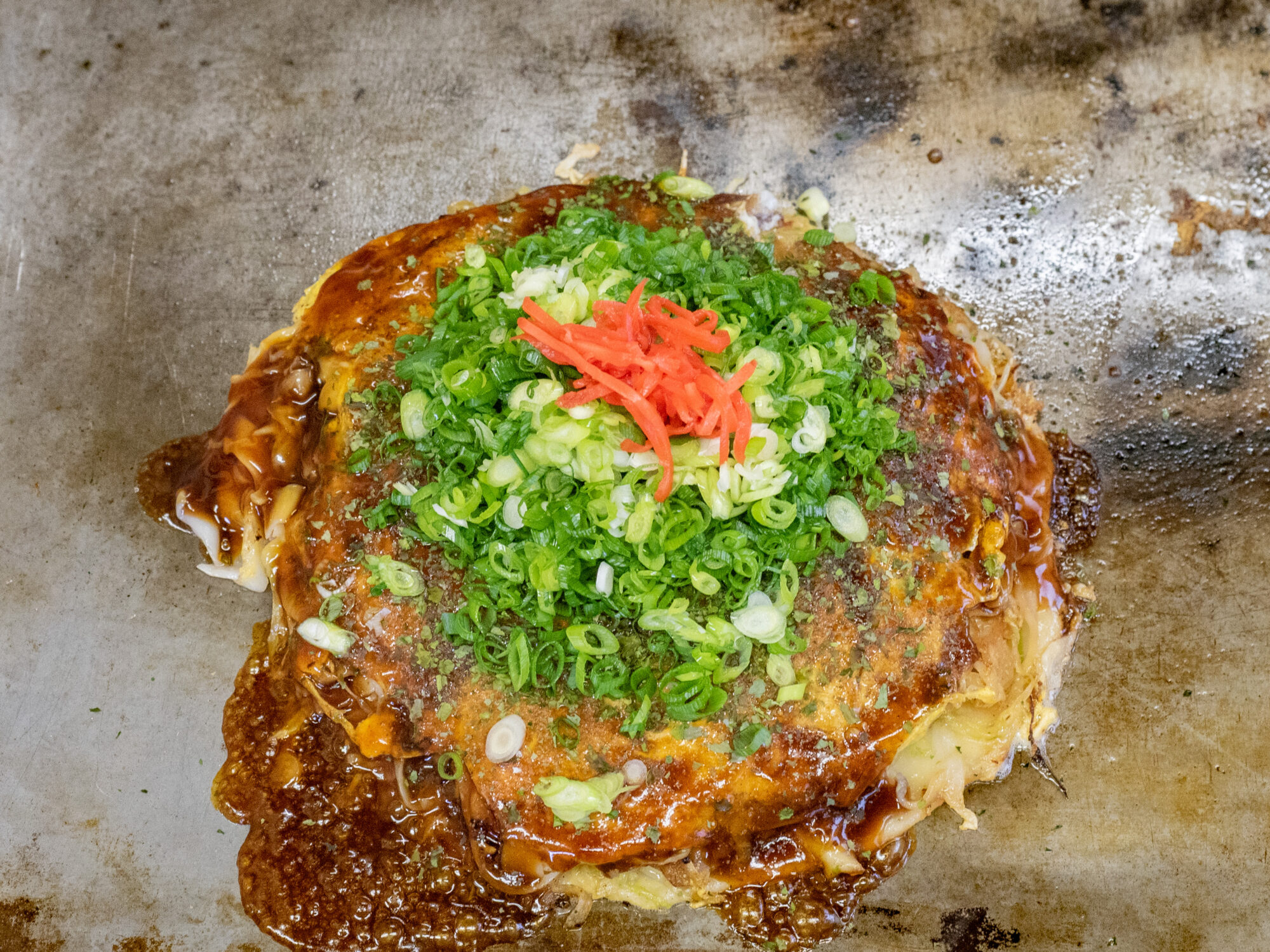 うどん肉玉・ネギ トッピング（過去の訪問時に撮影）