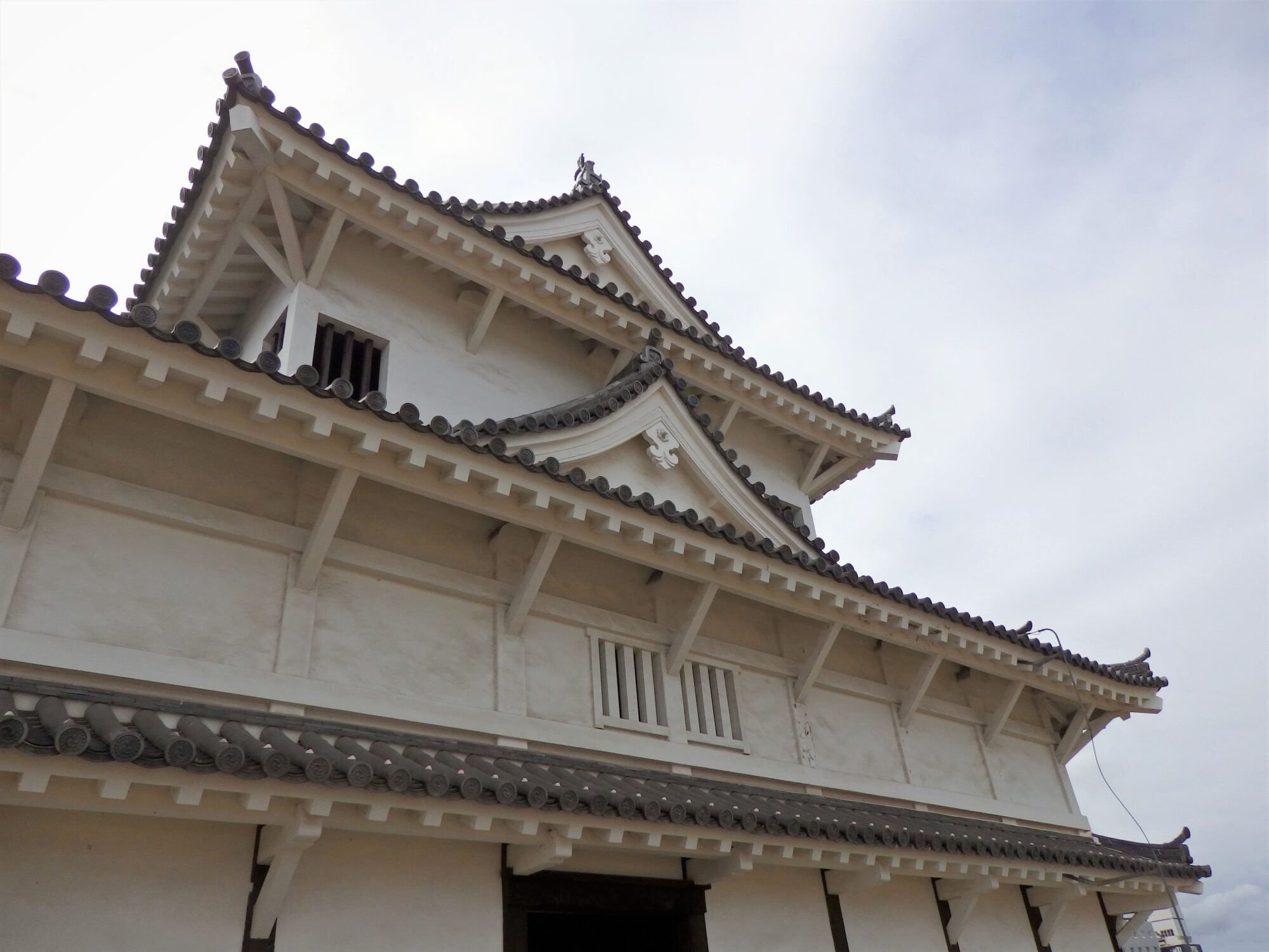 伏見櫓の北面に寄る