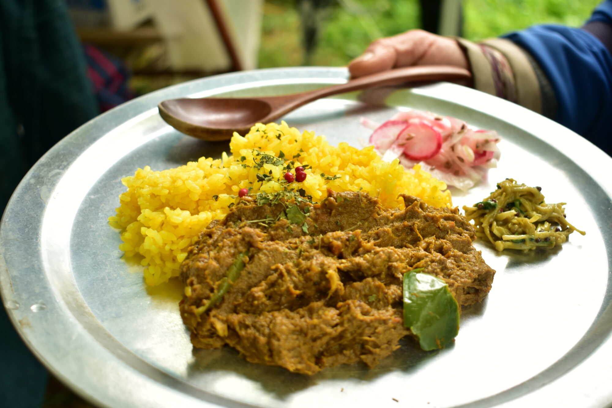 鹿肉のキーマカレー