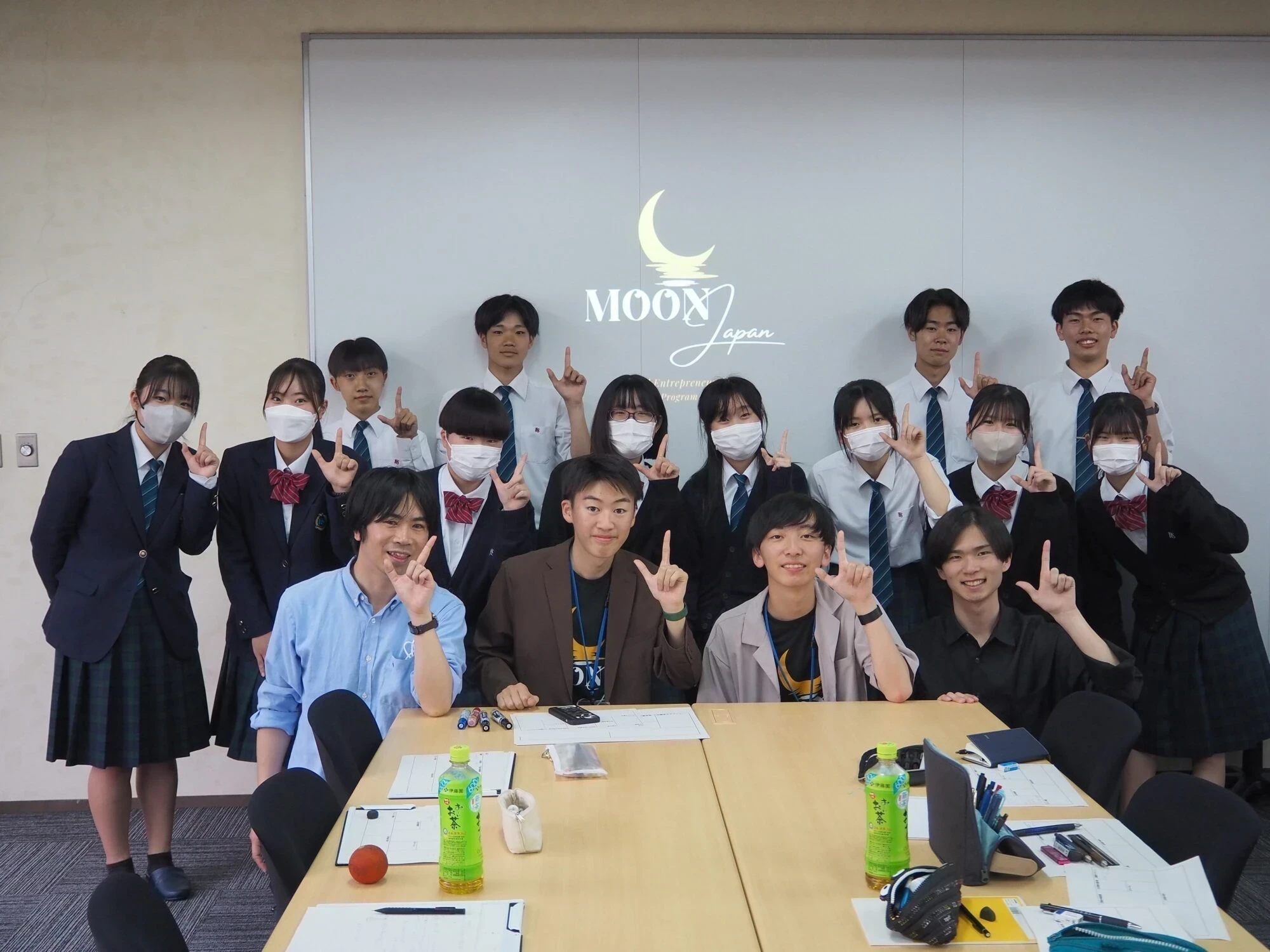 Moon Japan 社会起業体験ワークショップ（令和5年5月18日開催）～ 笠岡商業 笠SHOP探究班が起業について真剣に取り組む