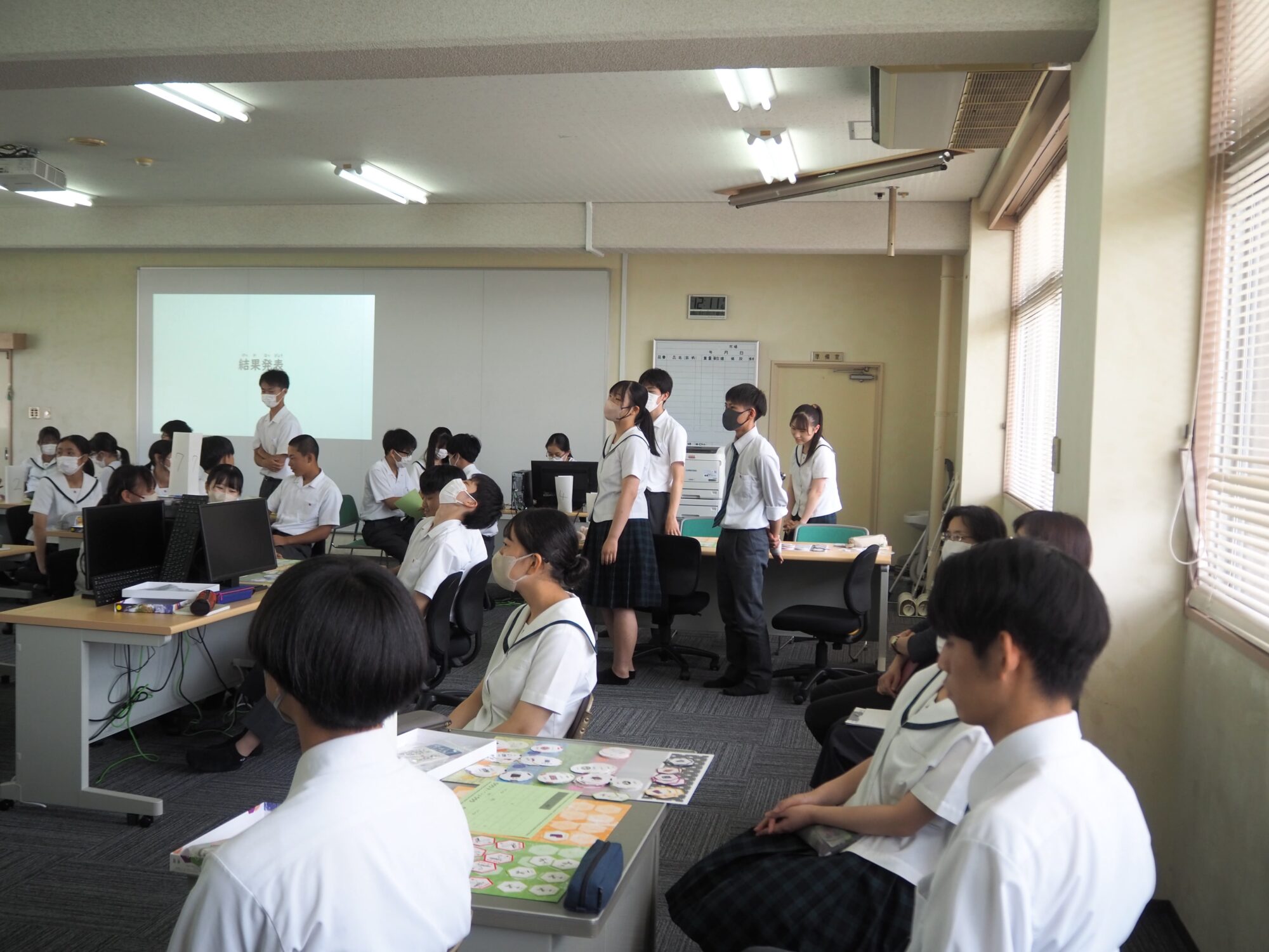 結果発表で1位のチームから一言