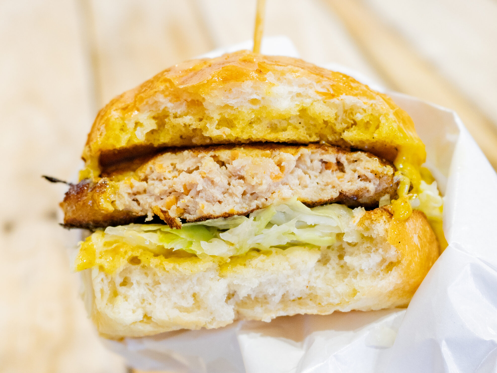 サニーバーガー：ぼらバーガー