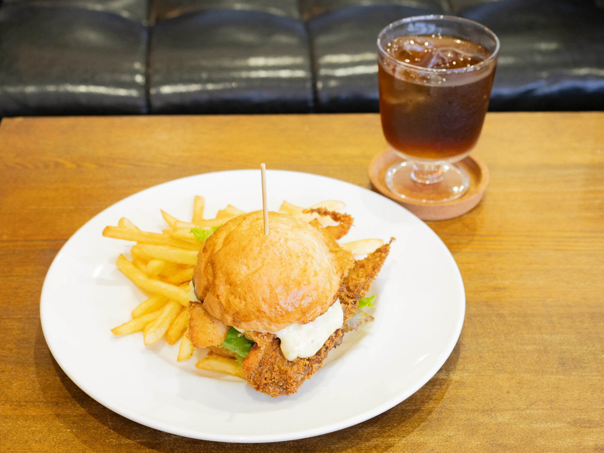 サニーバーガー：シタビラメバーガー