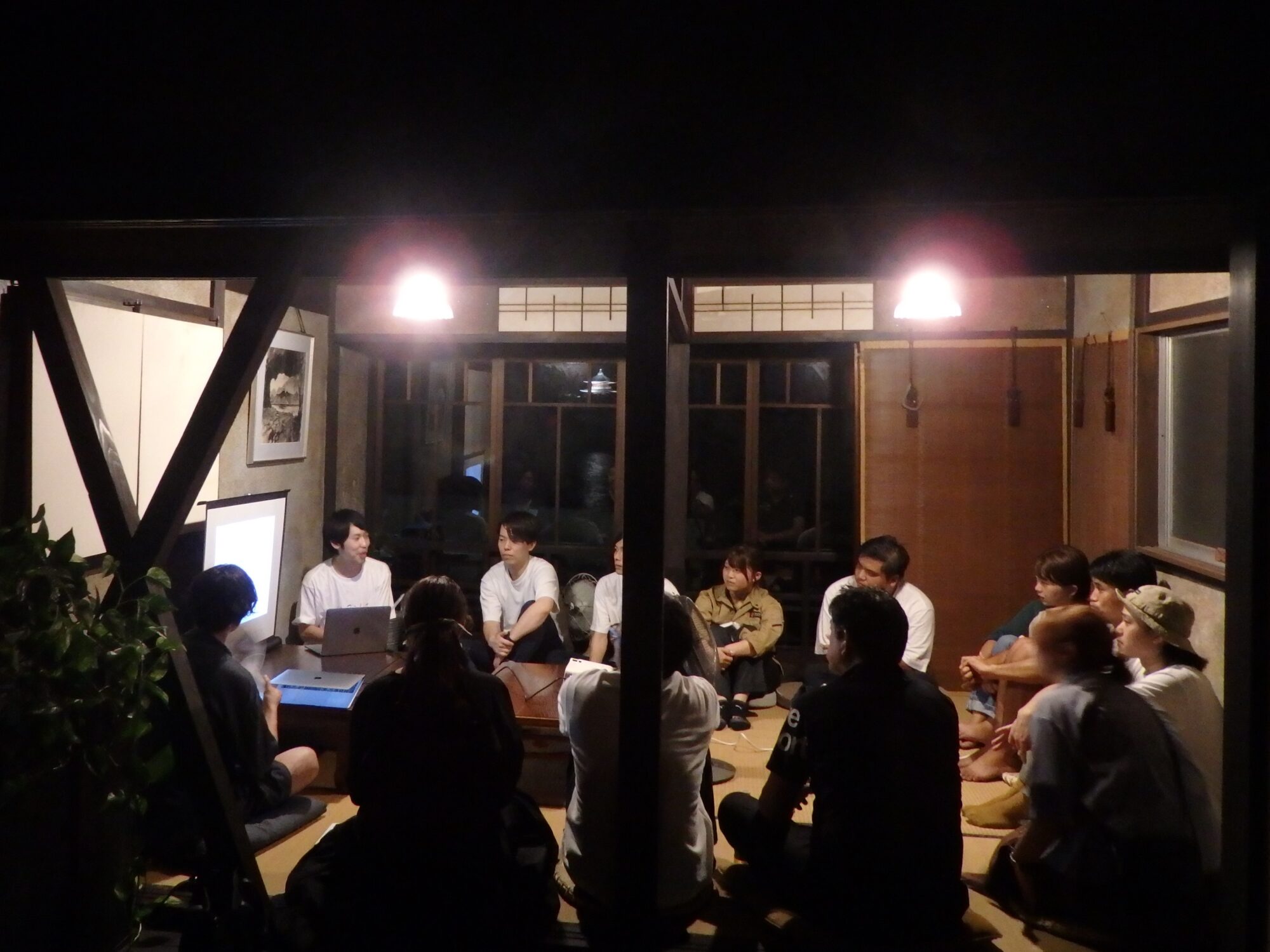 ありそろうの3階がイベント会場