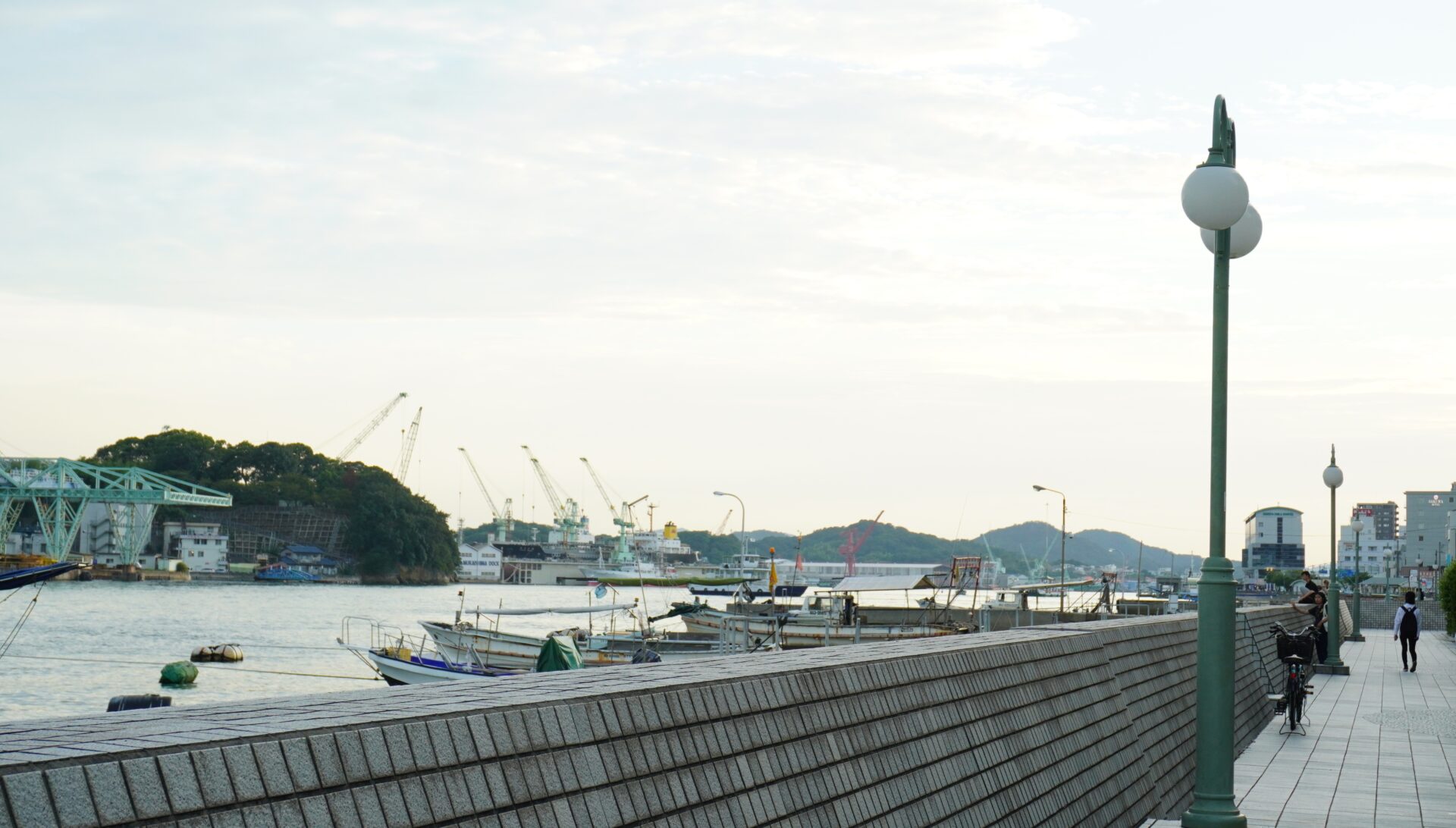 向島の造船所