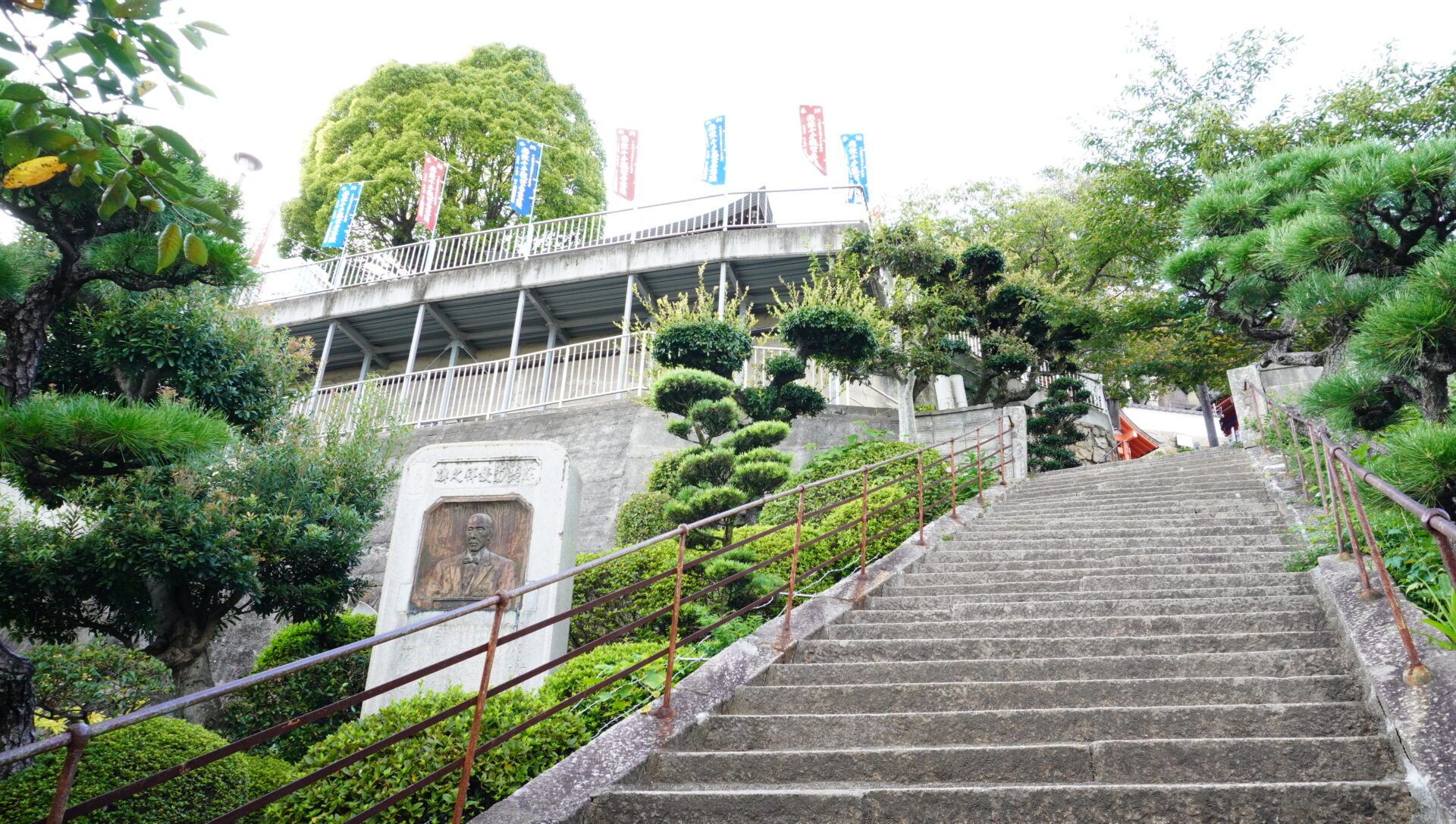 千光寺への階段