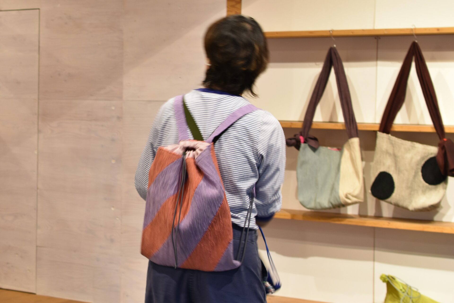 リュックサックは甲羅のようだから「タートル」と命名