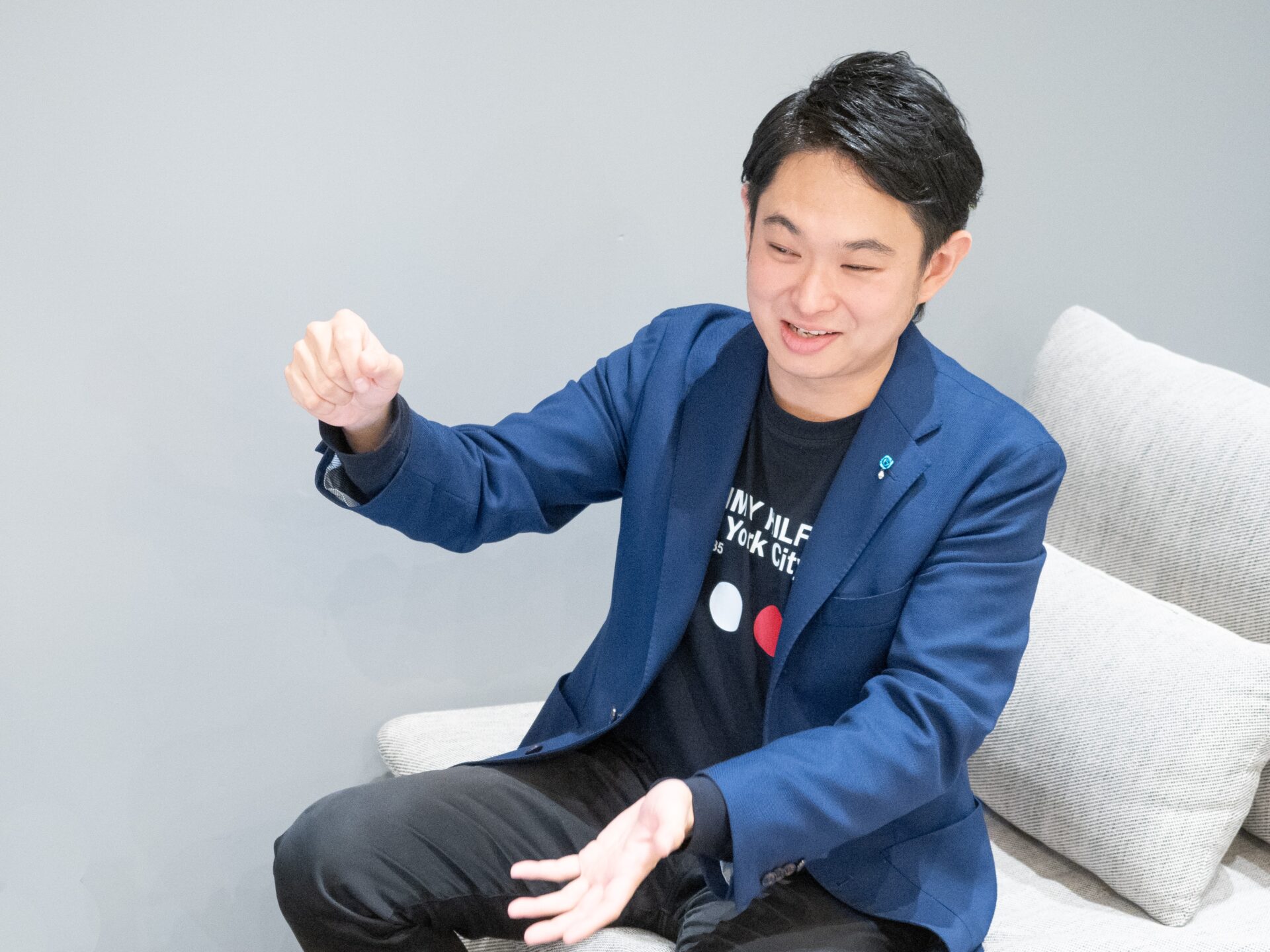 福山サンタ：代表の貝原 大和さん