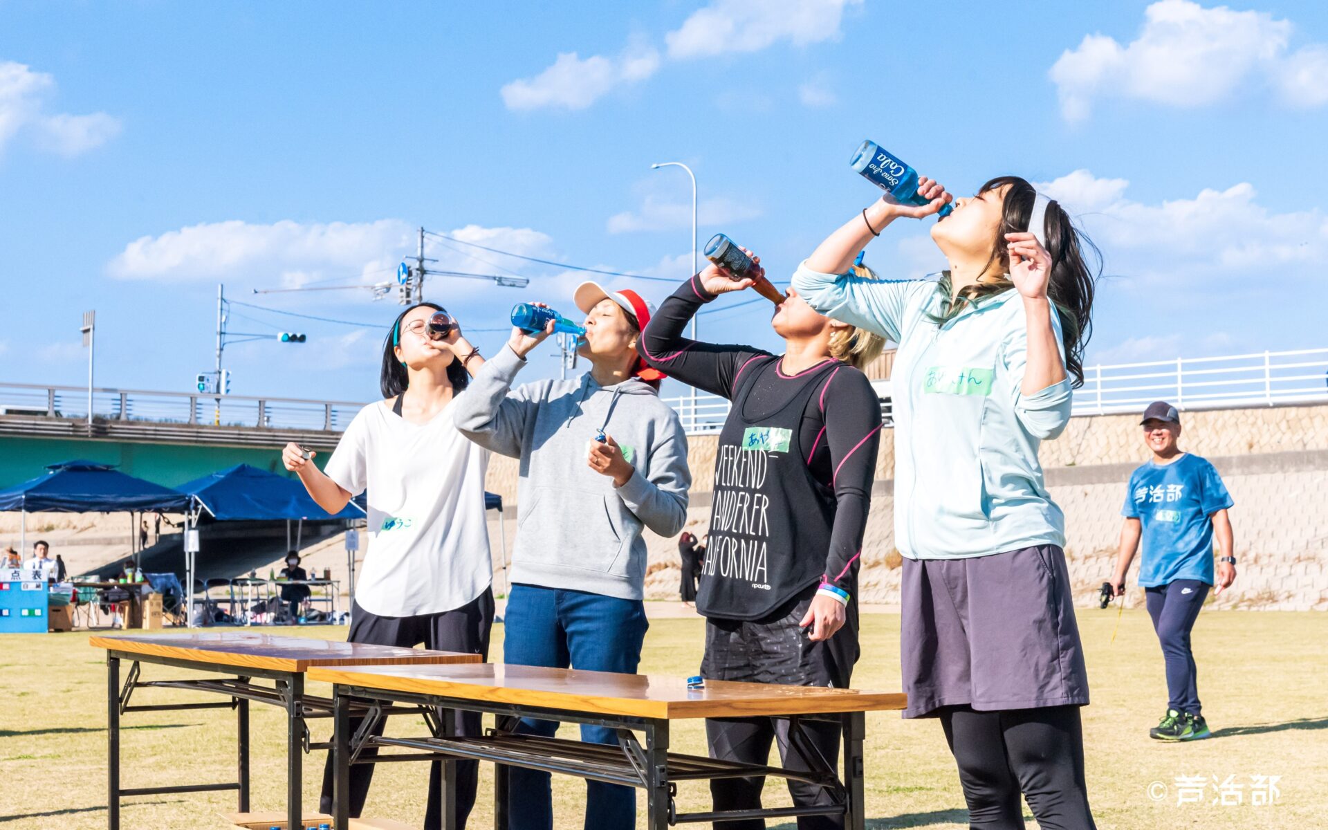 福山コーラ早飲み（写真提供：芦活部）