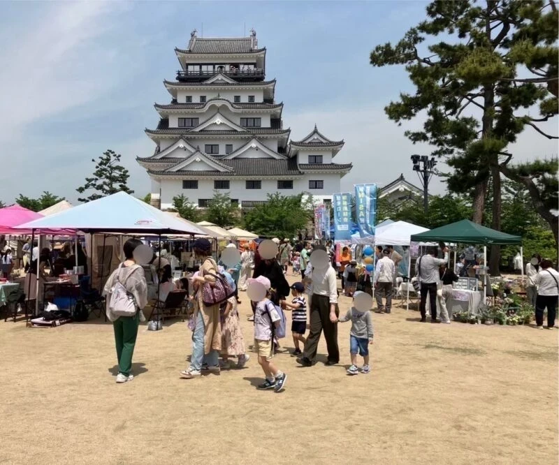 えむの森fest.（2024年4月28日開催）～ 福山城の下で初めて開催された心をつなぐマルシェ