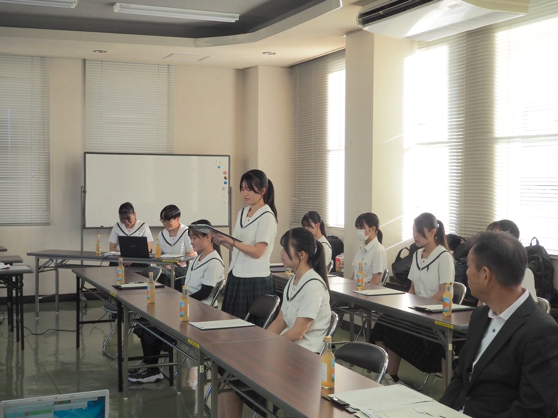 クラフトコーラの発表会