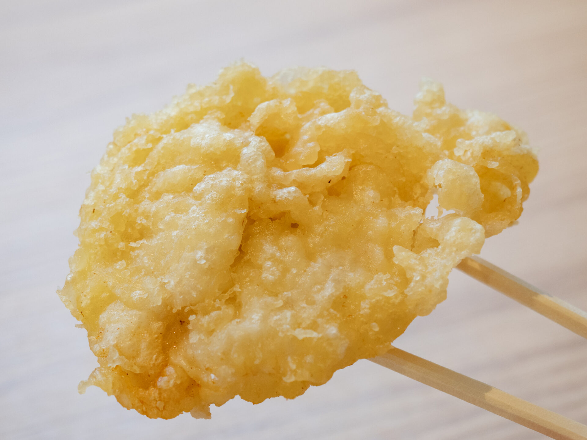弥七:鶏天つけそば(1玉) 温