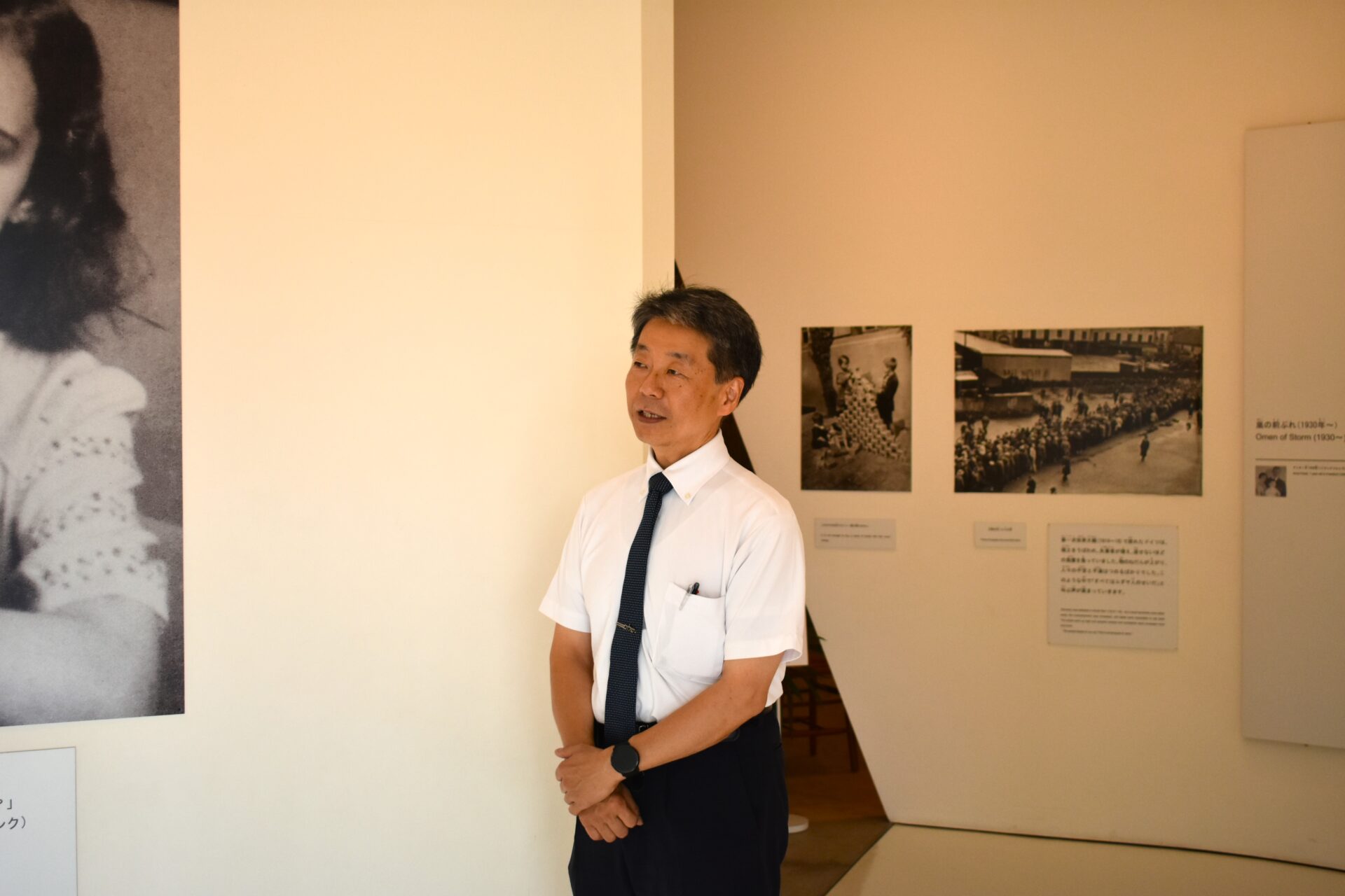 記念館への想いを語る吉田さん