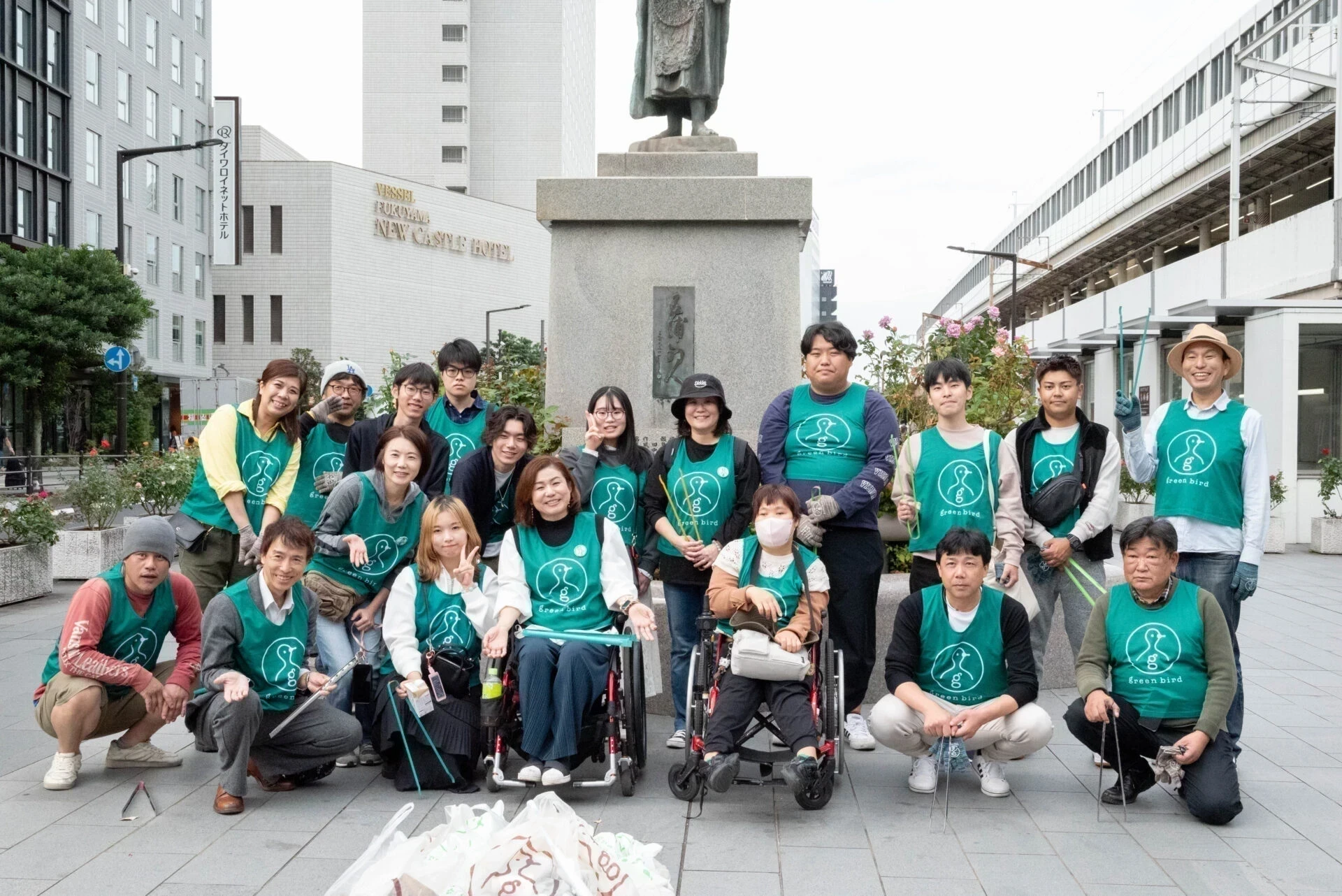 green bird（グリーンバード）福山 ～ ゴミ拾いは目的ではなくきっかけ！ボランティアから「できる」が広がる