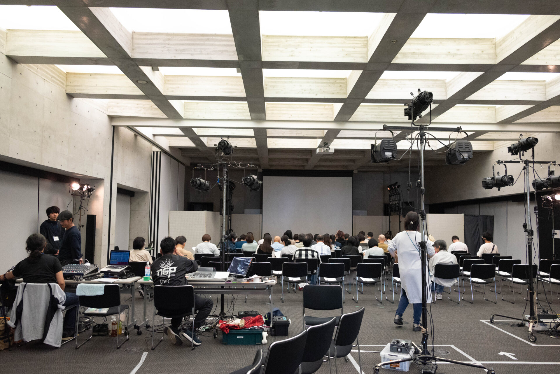 開演前の会場のようす