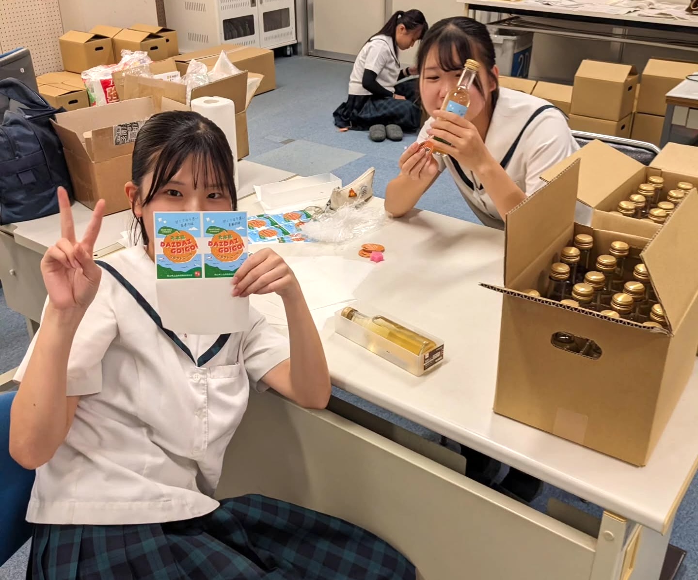 画像提供：笠岡商業高校 笠SHOP Instagram