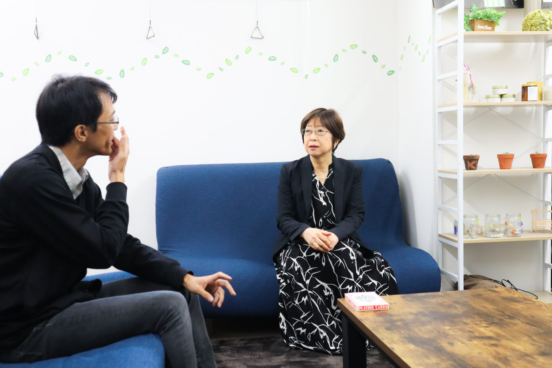 中村友紀さんと粟木原薫さん