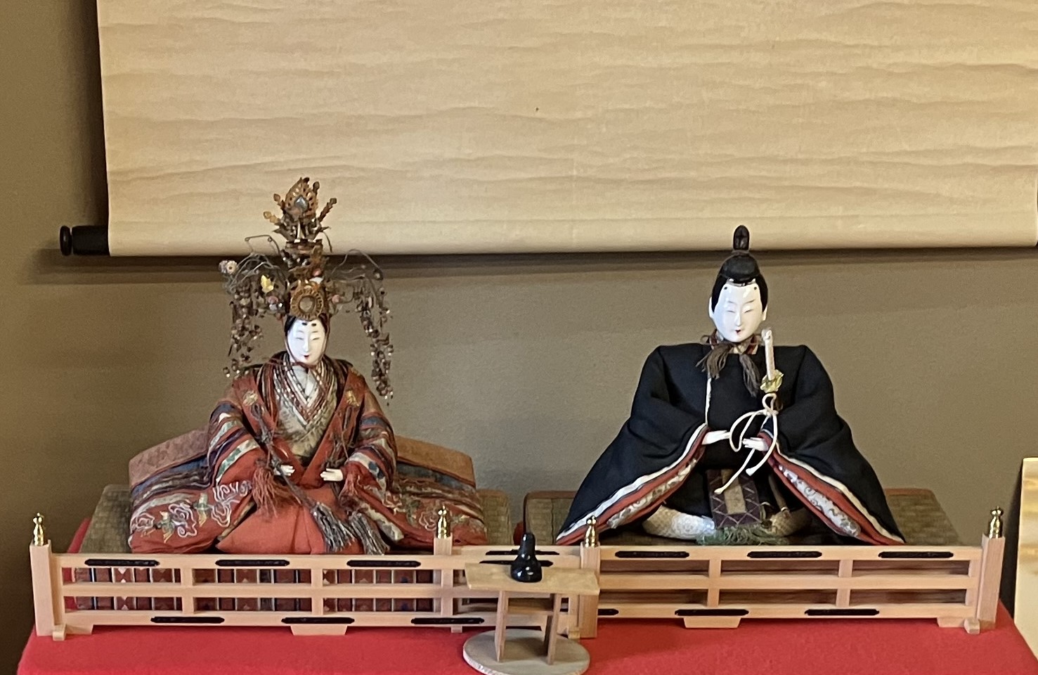 江戸末期のひな飾り
