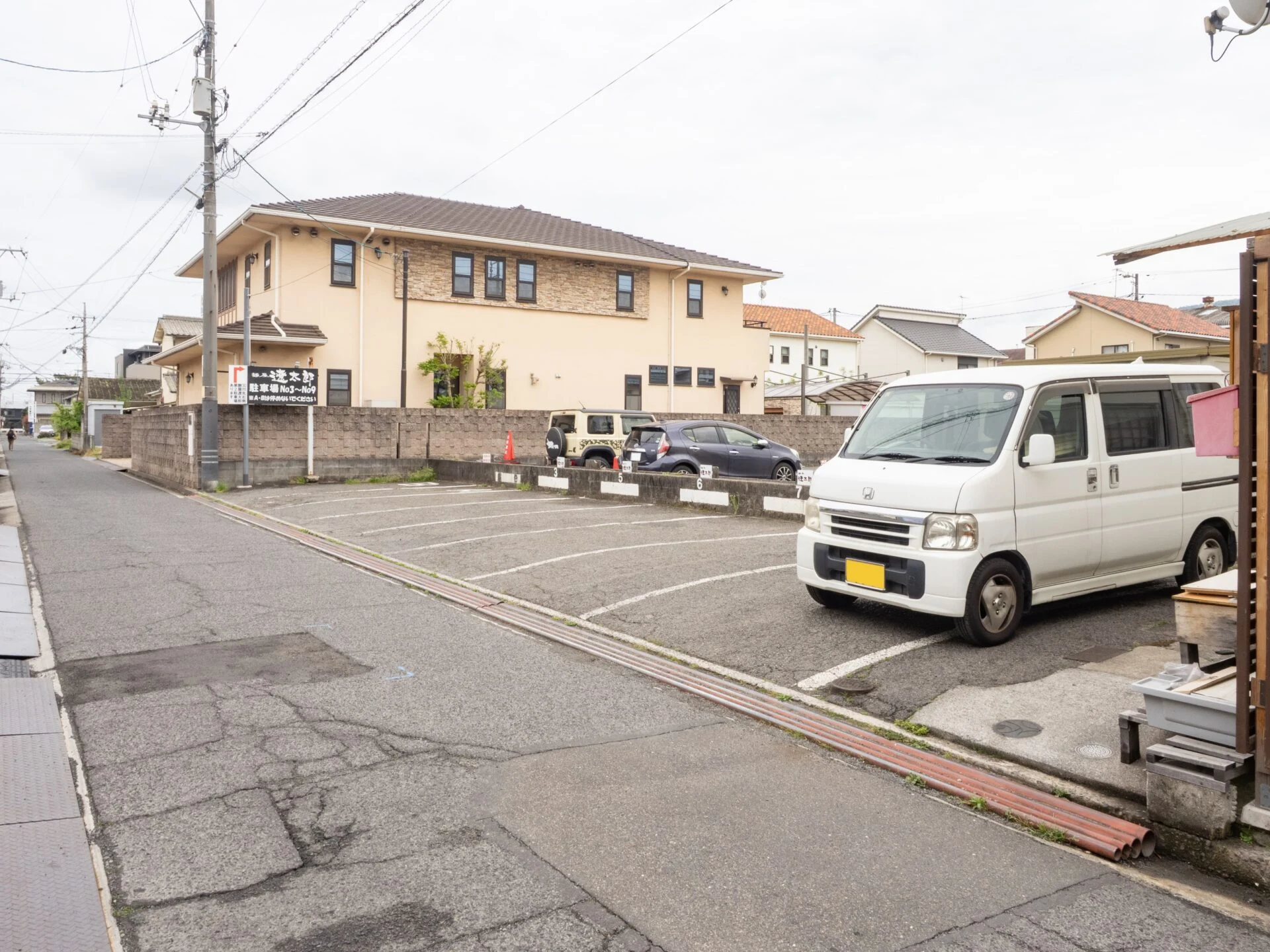 遼太郎：第一駐車場