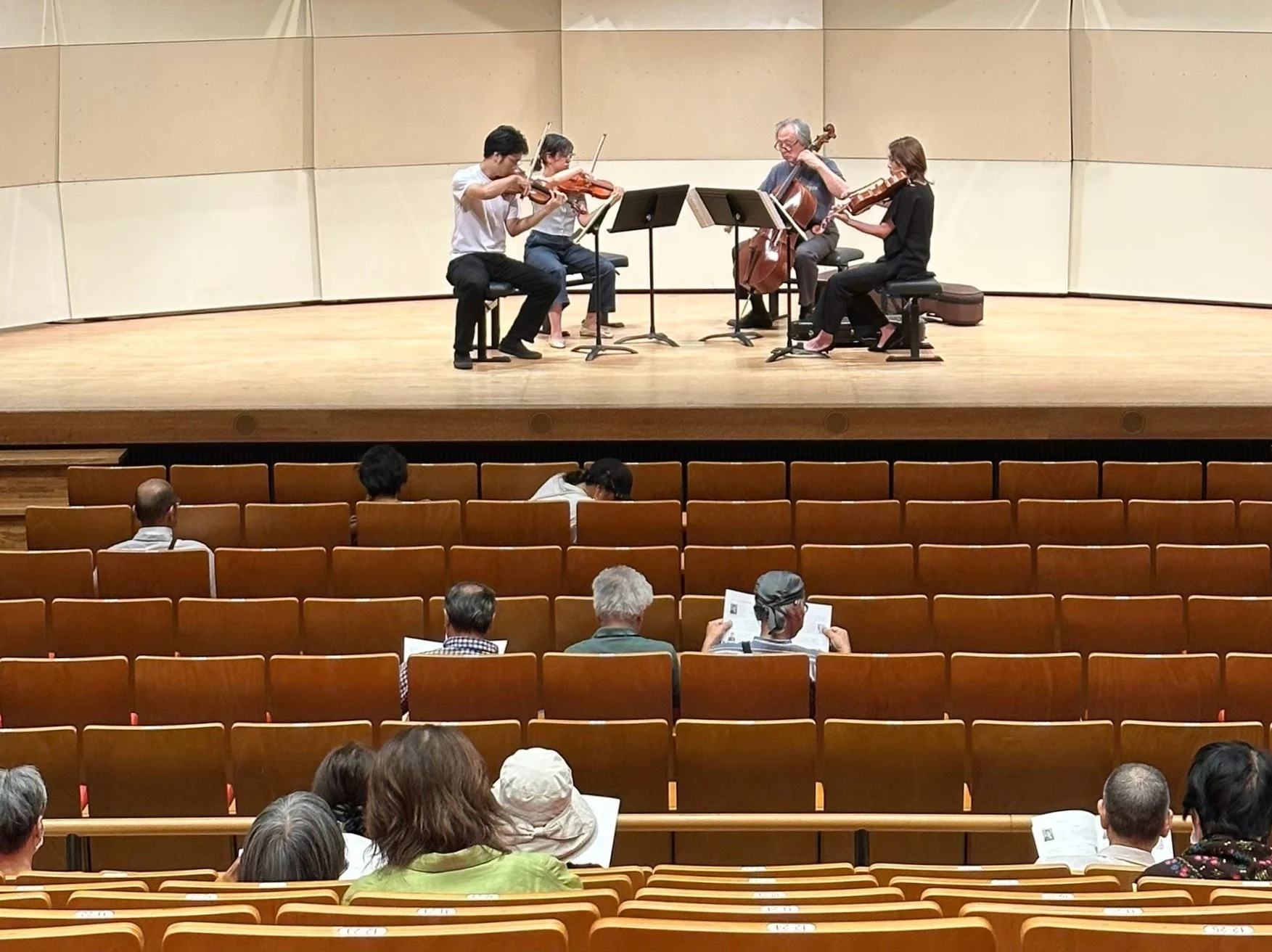 公開リハーサルのようす(画像提供:『し・ま・の・音楽祭』実行委員会)