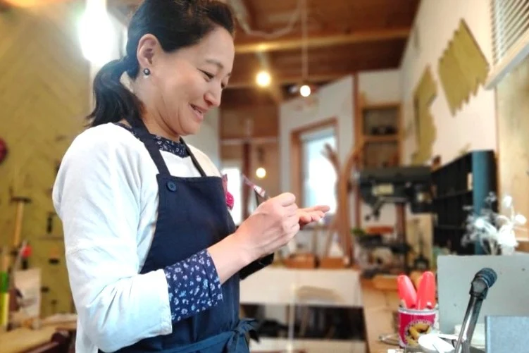 アトリエフィーカ講師　前田和子さん（画像提供：アトリエフィーカ）
