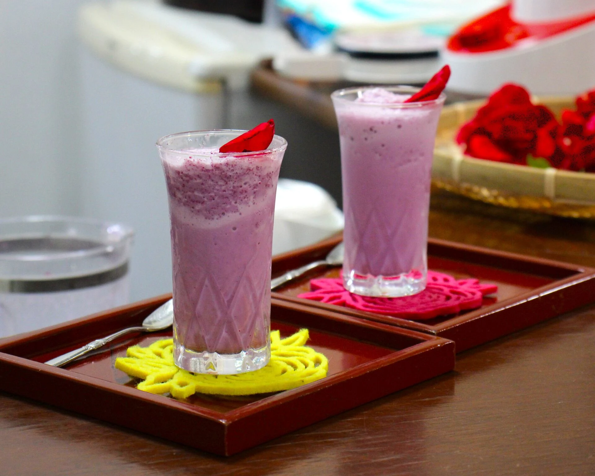 バラのスムージー