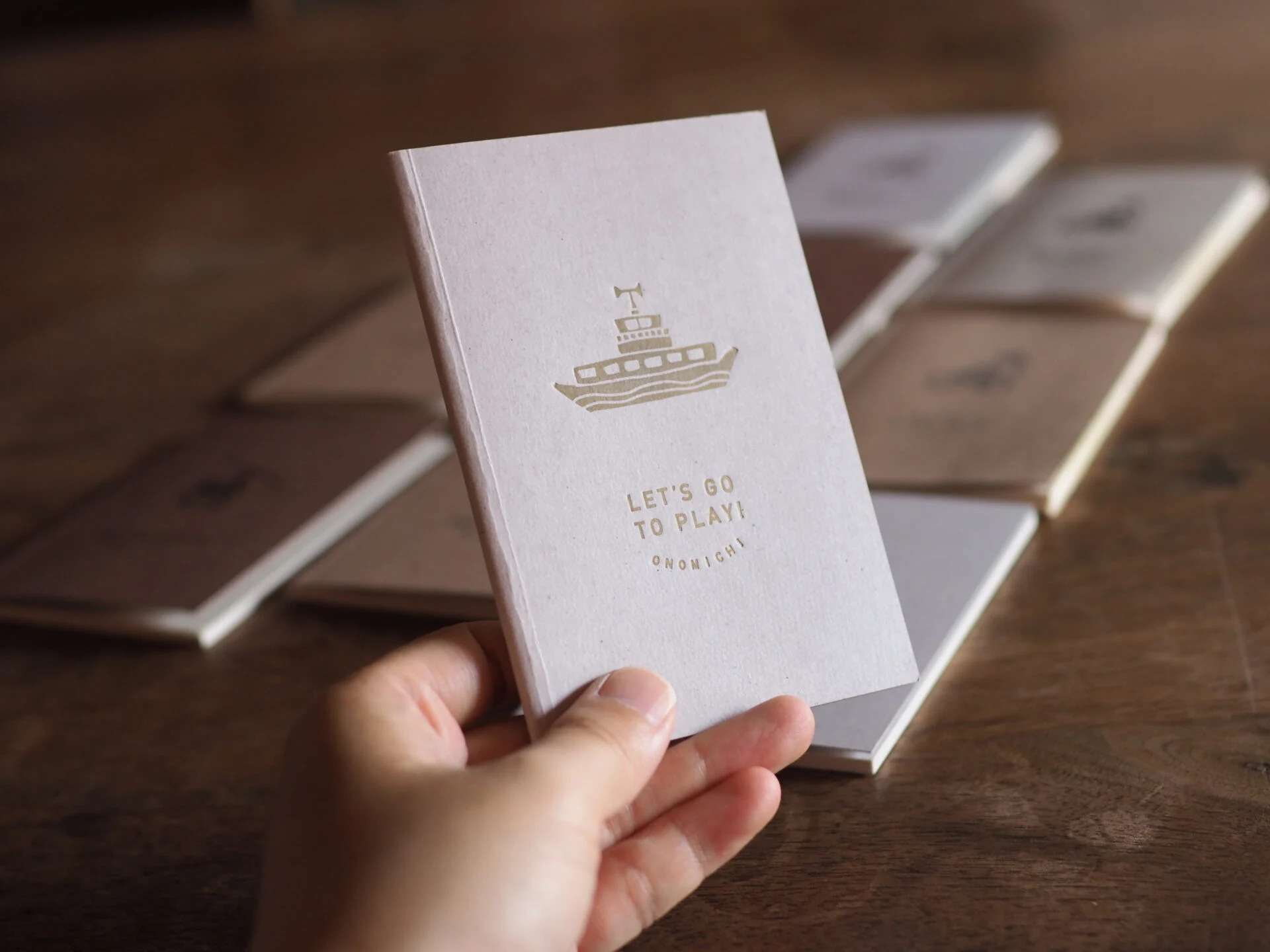 初級編のミニノート（画像提供：活版カムパネルラ）