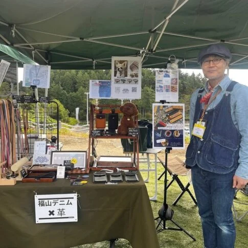 イベント出店中の唐下さん